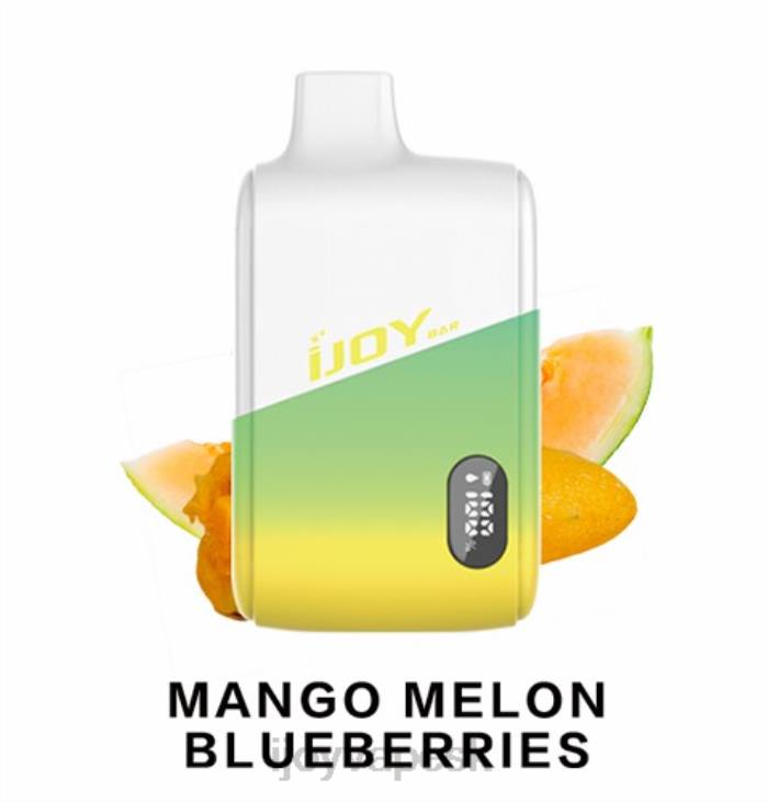 mango melón čučoriedky